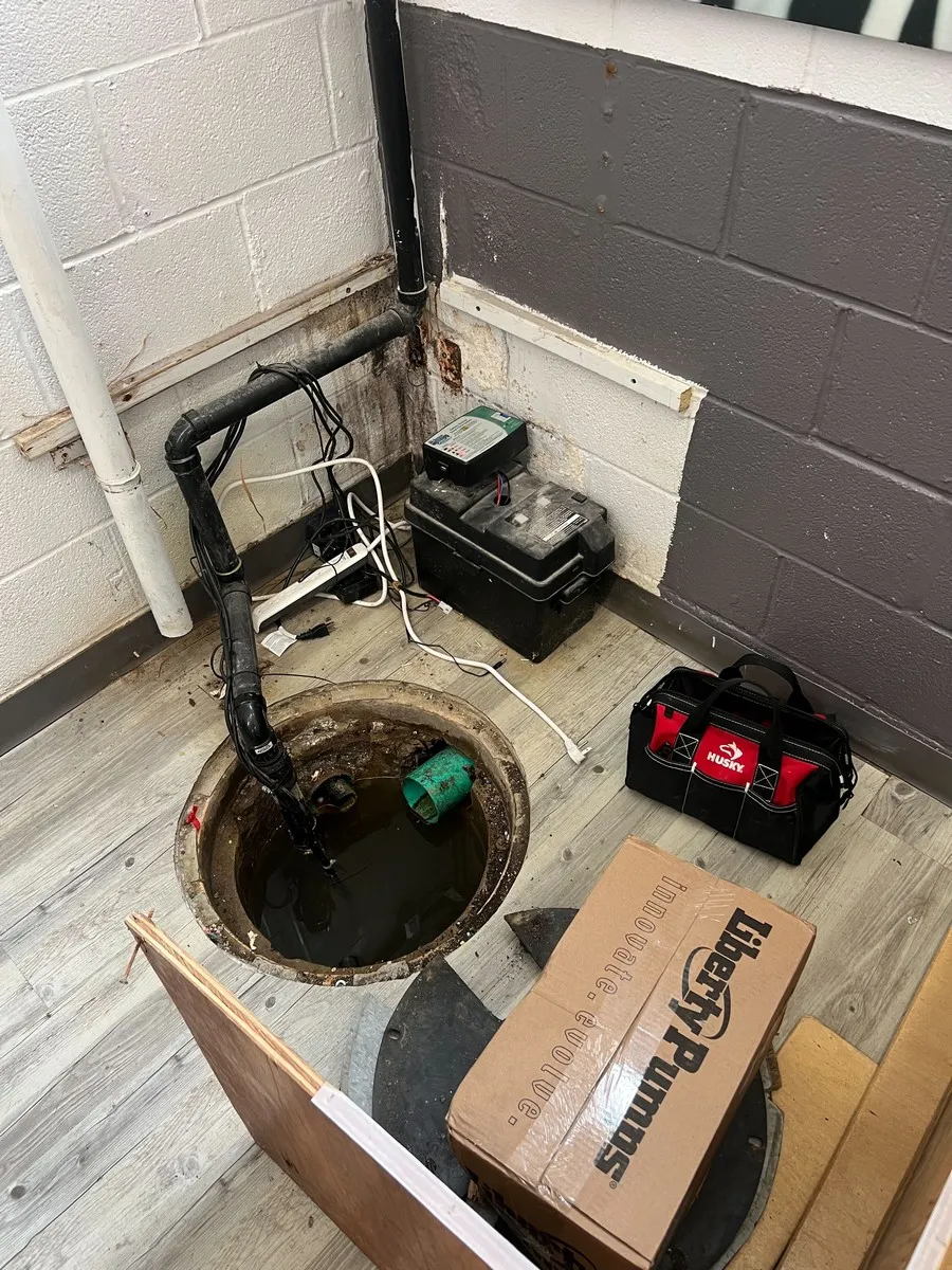 Sump pump installation Greater Napanee