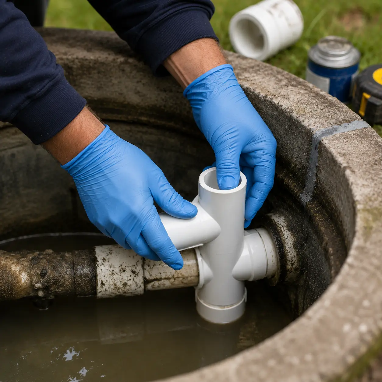 Septic system repair in Greater Napanee