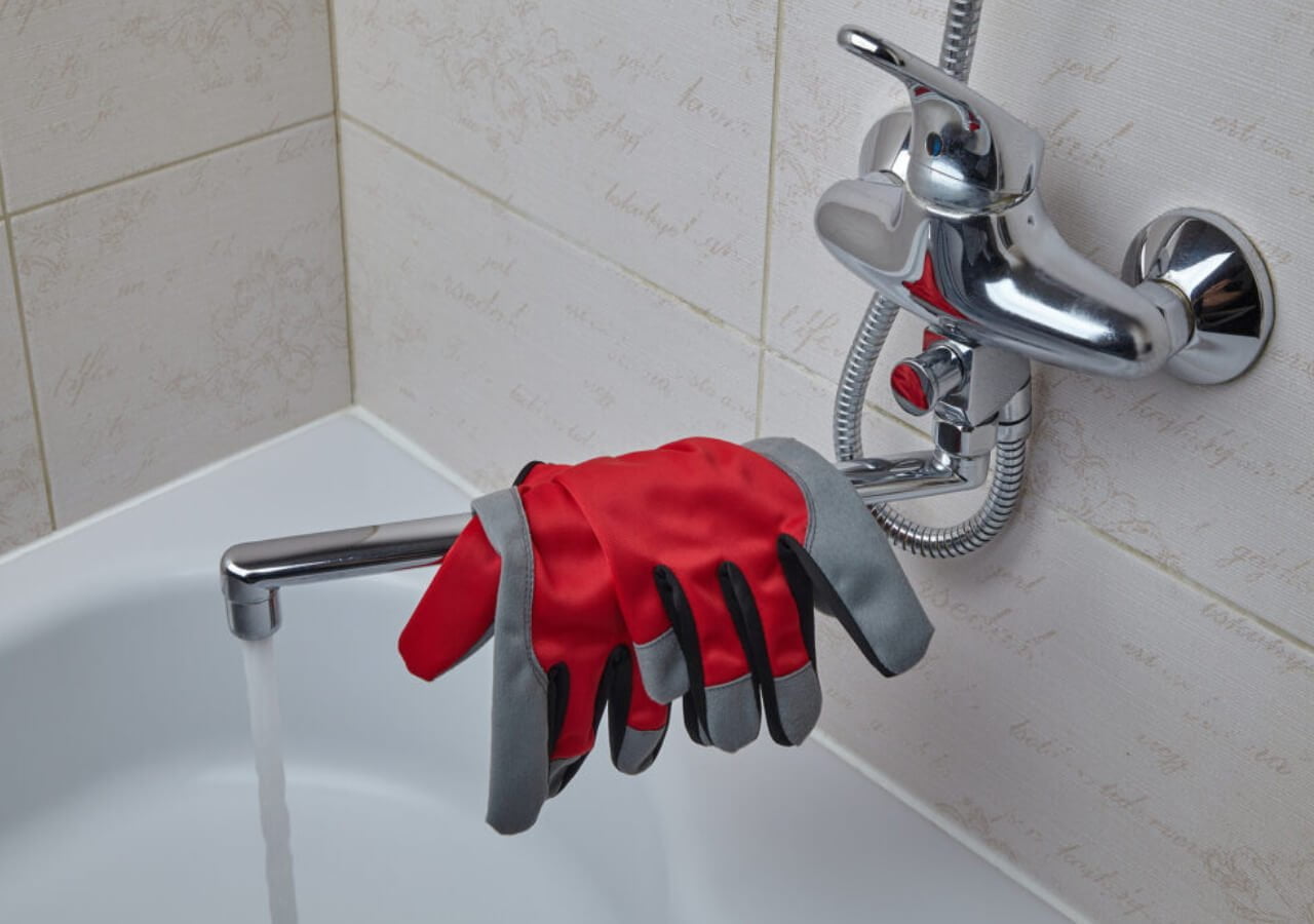 Shower drain backup fix